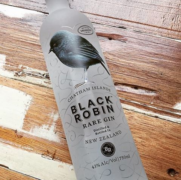 Our #Ginuary feature today is <a href="/BlackRobinGin/">Black Robin Gin</a>, named after the Chatman Island robin w exotic botanicals &amp; NZ Horopito