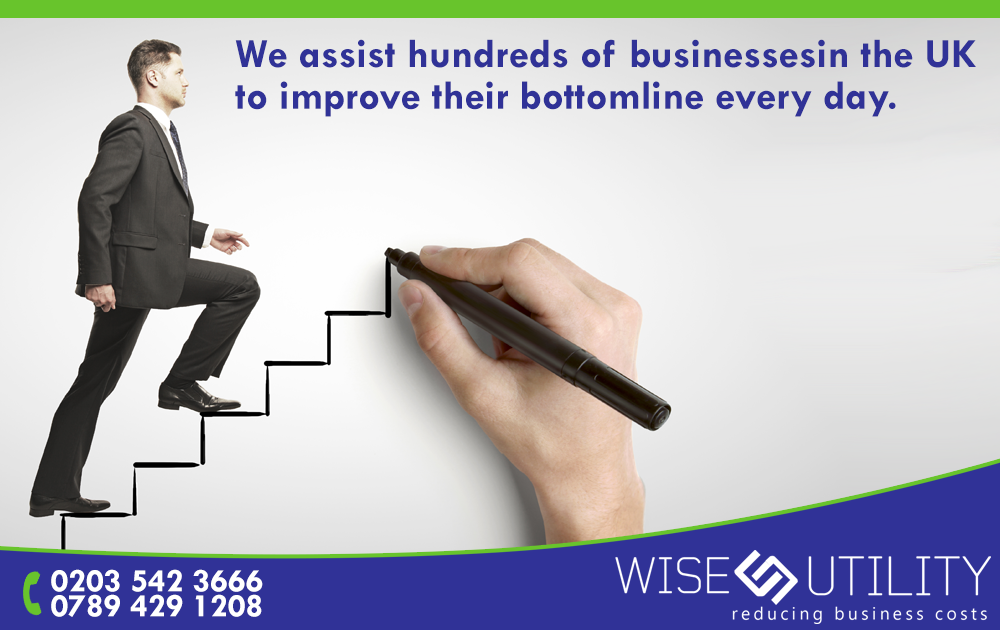 We assist hundreds of businesses in the UK to improve their bottomline every day. Call #WiseUtility 0203 542 3666.