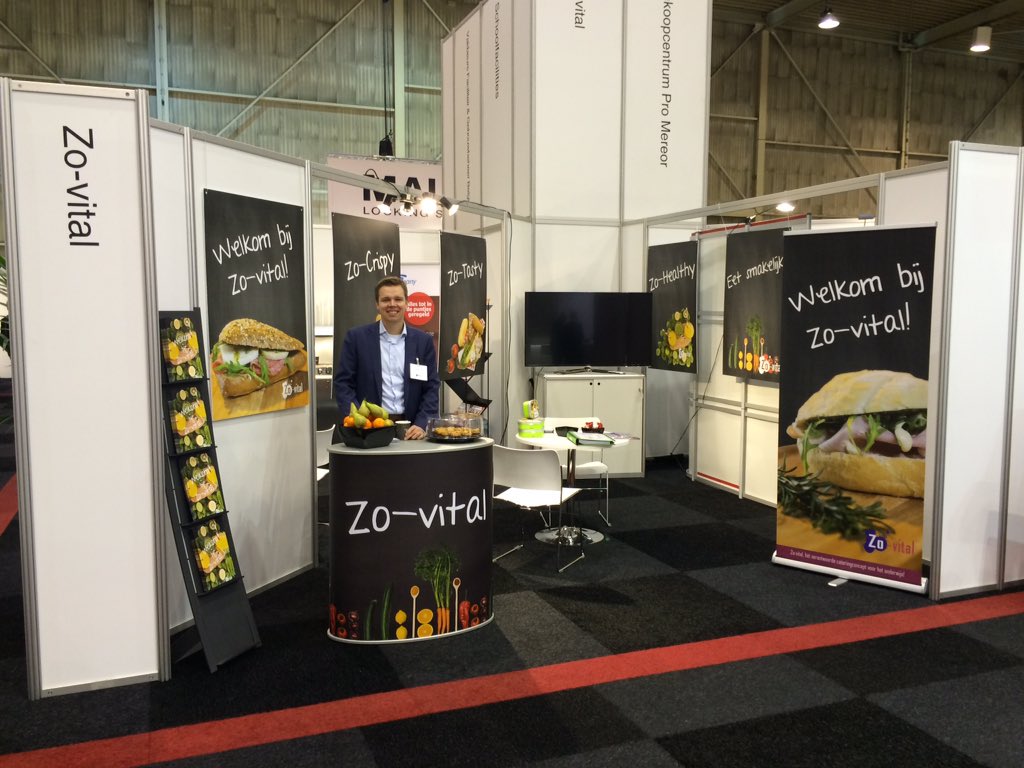Vanaf nu tot en met vrijdag staat Zo-vital op Beurs facilitair in Den Bosch. Hartelijk welkom op onze stand 1A.071