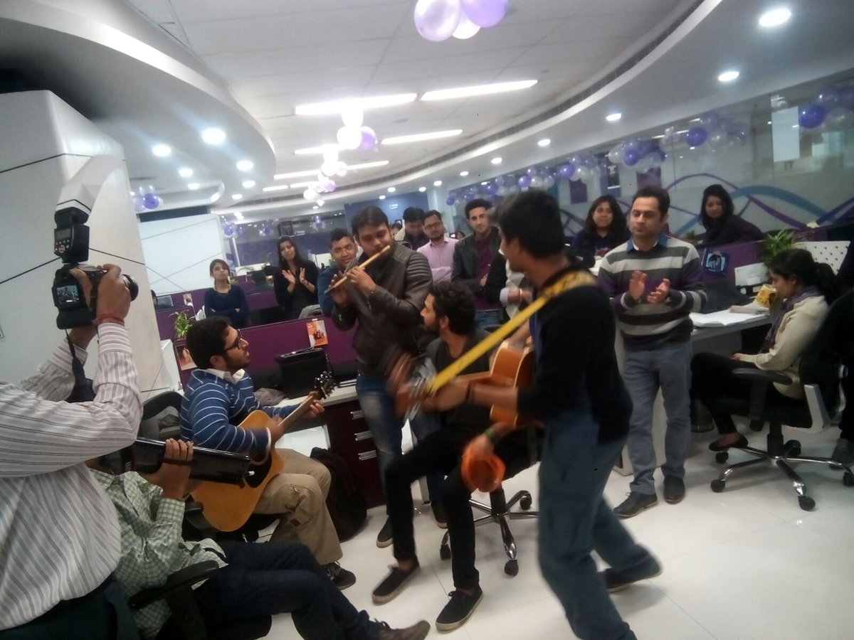 cis_events's tweet photo. Vibes of the #MindshareDay in Delhi are musical! @Mindshare_In @mindshare #TeamMindshare https://t.co/nxn8IKgDNf