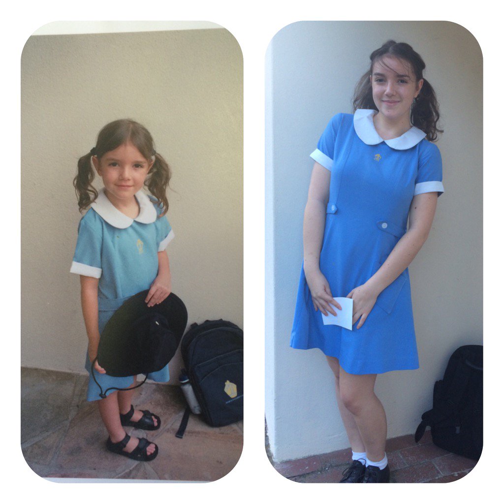 First day of grade 1 vs. first day of grade 12
#MemoriesThatStick