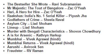 Crime Writers Festival 2016
CONTEST
Today &amp; Tomorrow

WIN CRIME FICTION
Answer simple Qs
Plz RT

@crimewriterfest