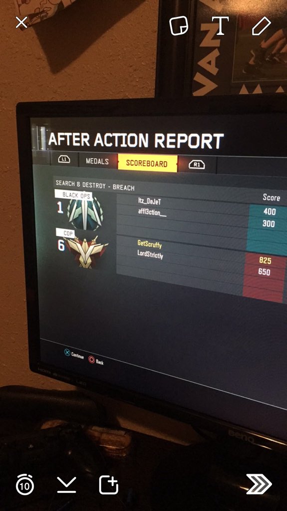 ScruffVa's tweet image. Proof!