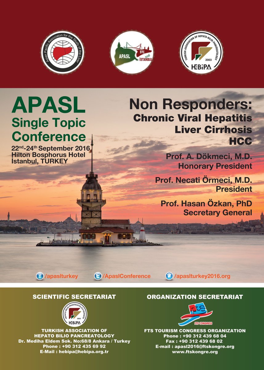 ApaslConference's tweet image. Our first #Poster is ready #ApaslTurkey2016  #İstanbul #Turkey apaslturkey2016.org #Liver #Hepatits #cirrhosis
