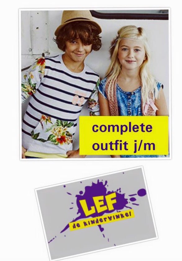 Gaaf!!! #LEF de kinderwinkel brengt leuke kavel in...
29 januari! Hou em vrij.