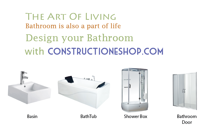 constructneshop's tweet image. Shop online #materials to decor your #bathroom at constructioneshop.com