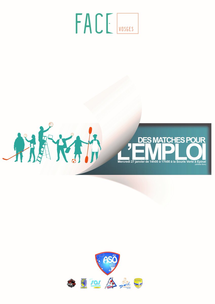 Vous recherchez un emploi ? RDV le 27 janvier, à la Souris Verte, à Epinal de 14h à 17h!!!