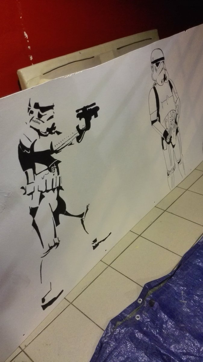 Le club Bureau Des Arts de @TelecomLille a préparé une très belle déco pour <a href="/La_NEF/">La NEF</a> ! Un grand merci à eux ! J-2 !