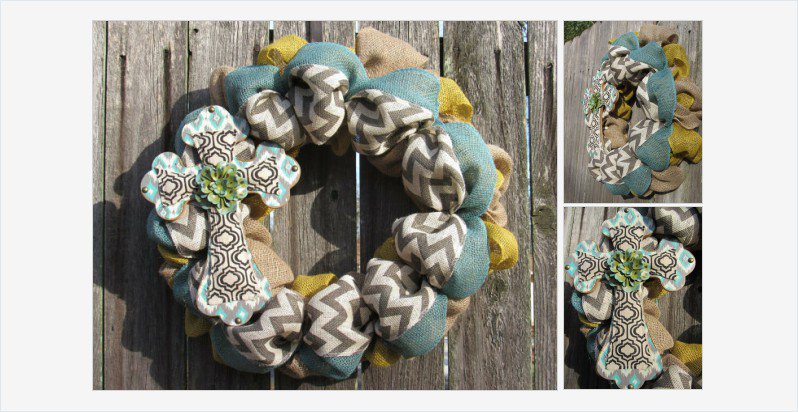 PostCollage's tweet photo. @HouseofVali #Home #Living #Wreaths Burlap Wreath with Cross https://t.co/F5QIAlnzGW via @PromotePictures https://t.co/wgWy4gkVvs