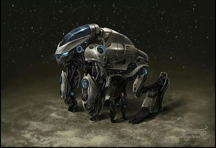 Otherbots's tweet photo. Bio Machine by Pejman Jafartash
Bio Machines challenge 
https://t.co/MgPgMlu4HS
#cgart #illustration #machine #bio… https://t.co/uH7pwgD8kI