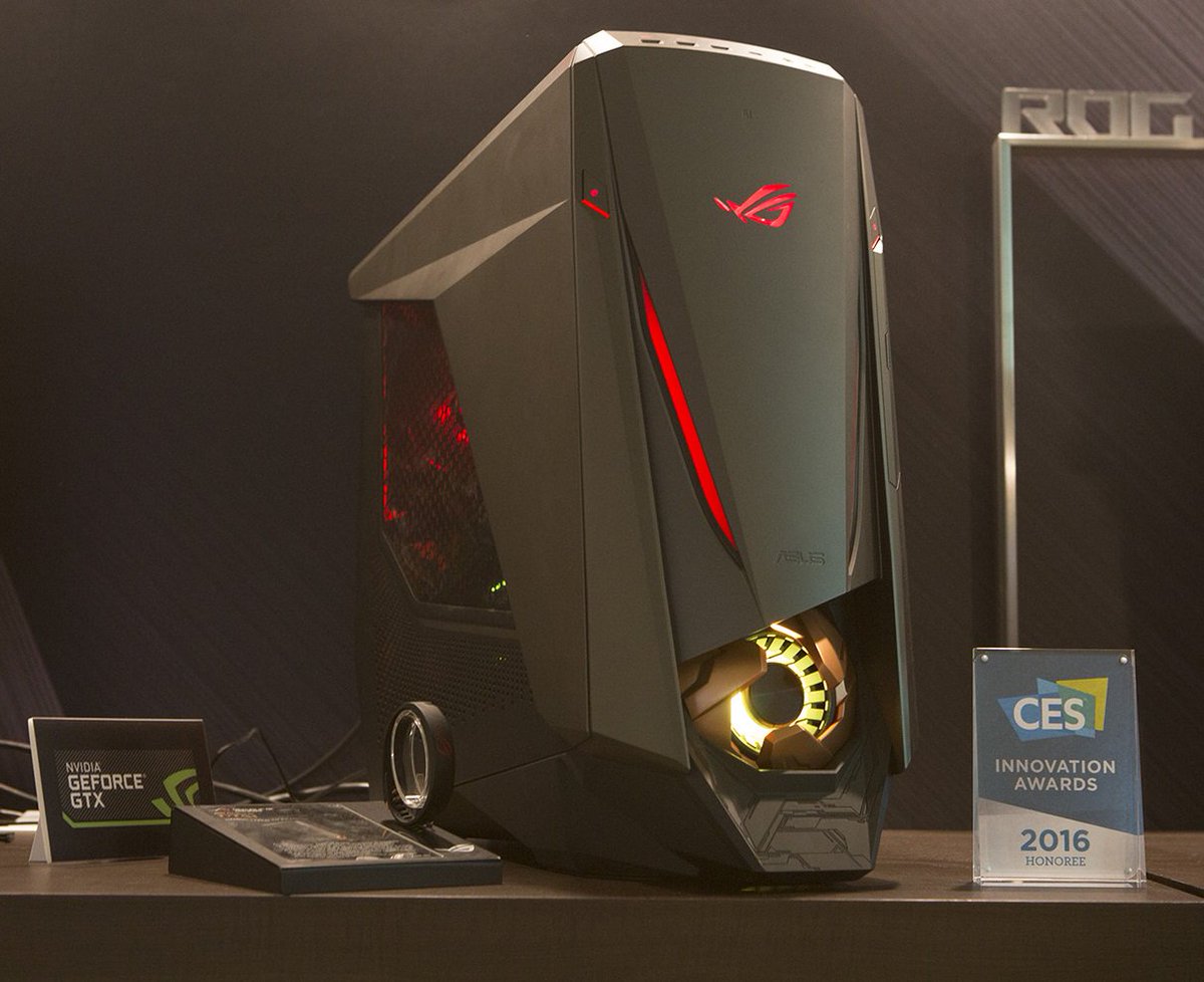 ASUS_ROG's tweet image. Customize the ROG GT51 battlestation any way you want with dynamic RGB LED lighting control.