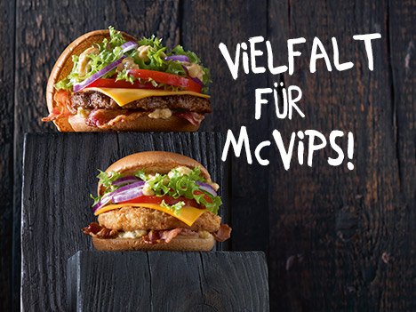 McDonaldsDENews's tweet photo. Wie? Du bist noch kein #McVIP? Dann aber los! ;-) https://t.co/UQ7oWmo6RA https://t.co/ILkez1kN5M