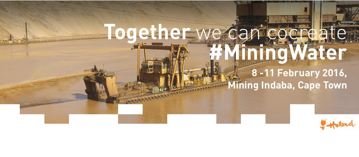 cocreateNL's tweet photo. Together we can #cocreate #MiningWater. Meet us at @MiningIndaba 8-11 Feb. @dirkjankoch @henkovink @RVO_Int_Ond https://t.co/II2vhf8ChH