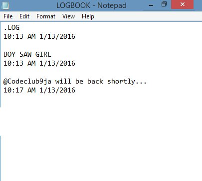 codeclub9ja's tweet image. Want to make your notepad in windows an extra advantage &amp;amp; use it like a logbook? Here-