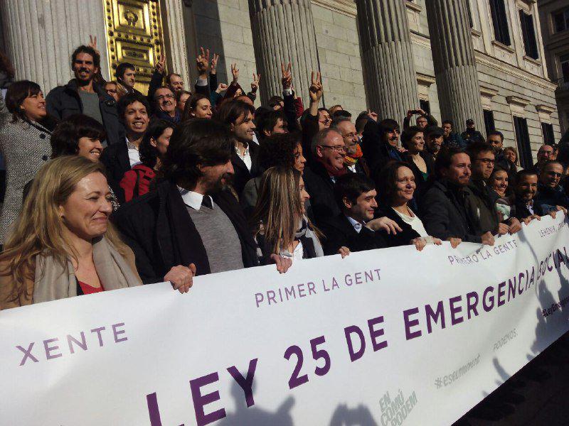 Algo está cambiando en el congreso. Es la hora de la gente en las instituciones. #LeyEmergenciaSocial