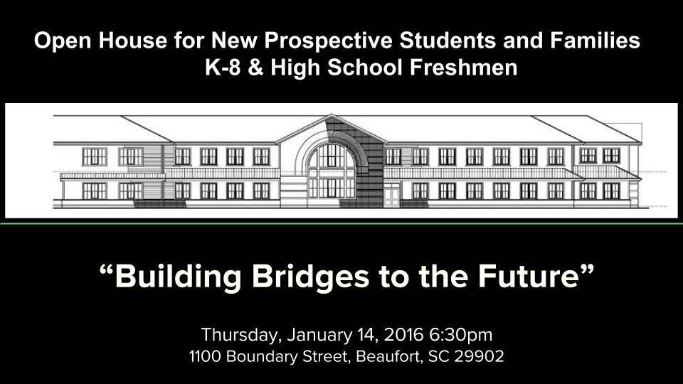 Open House January 14, 2016 at 6:30PM bridgesprep.org/?p=8389