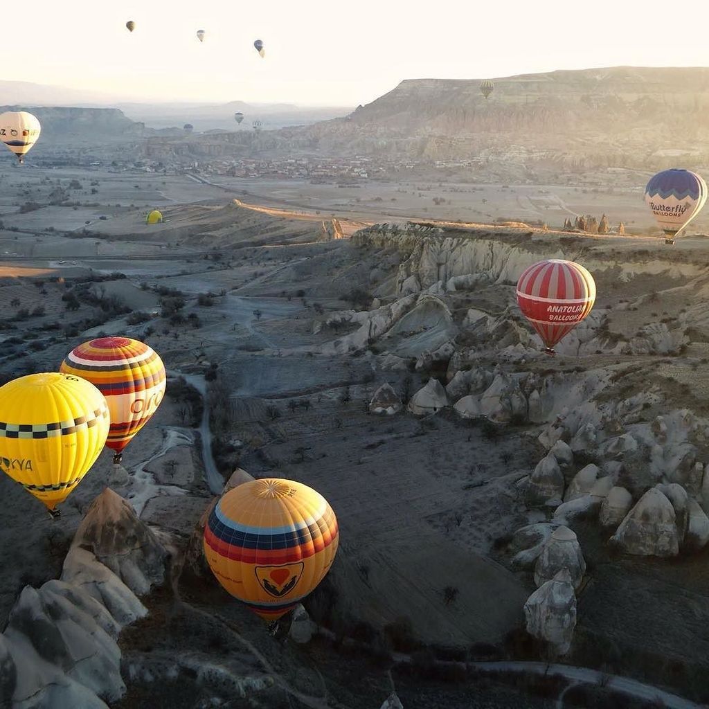 Thanks so much to Cappadocia Voyager Balloons for this amazing view!