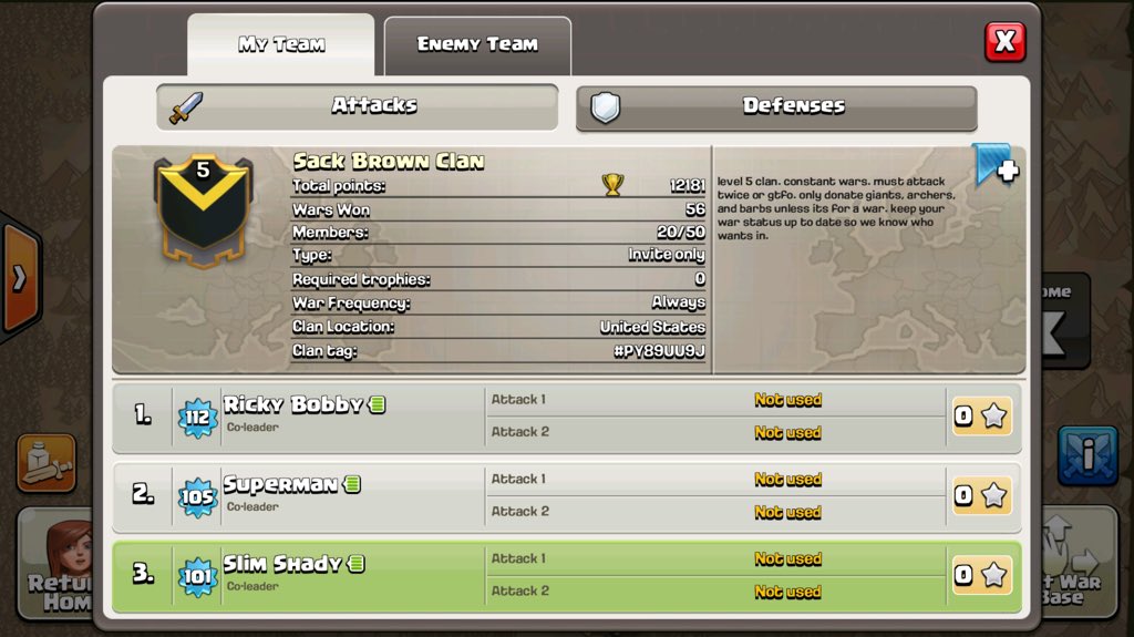 SackBrown's tweet photo. Hey @supercellgames I don't think this war is even.. https://t.co/4HyT6MMs8Y