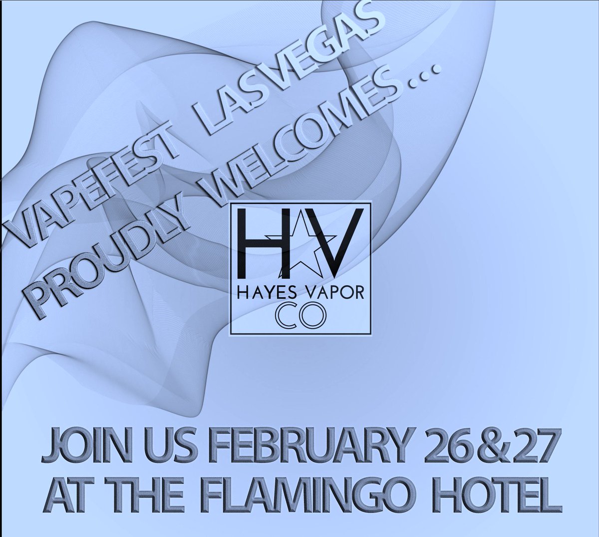 Zee Oz NYC (@etherealny) on Twitter photo Vapefest Las Vegas proudly welcomes Hayes Vapor Co! #MeetMeAtVegas #VegasVapefest @hayesvapor <a href="/VapersClub/">National Vapers Club</a> Vapefest Las Vegas proudly welcomes Hayes Vapor Co! #MeetMeAtVegas #VegasVapefest @hayesvapor <a href="/VapersClub/">National Vapers Club</a>