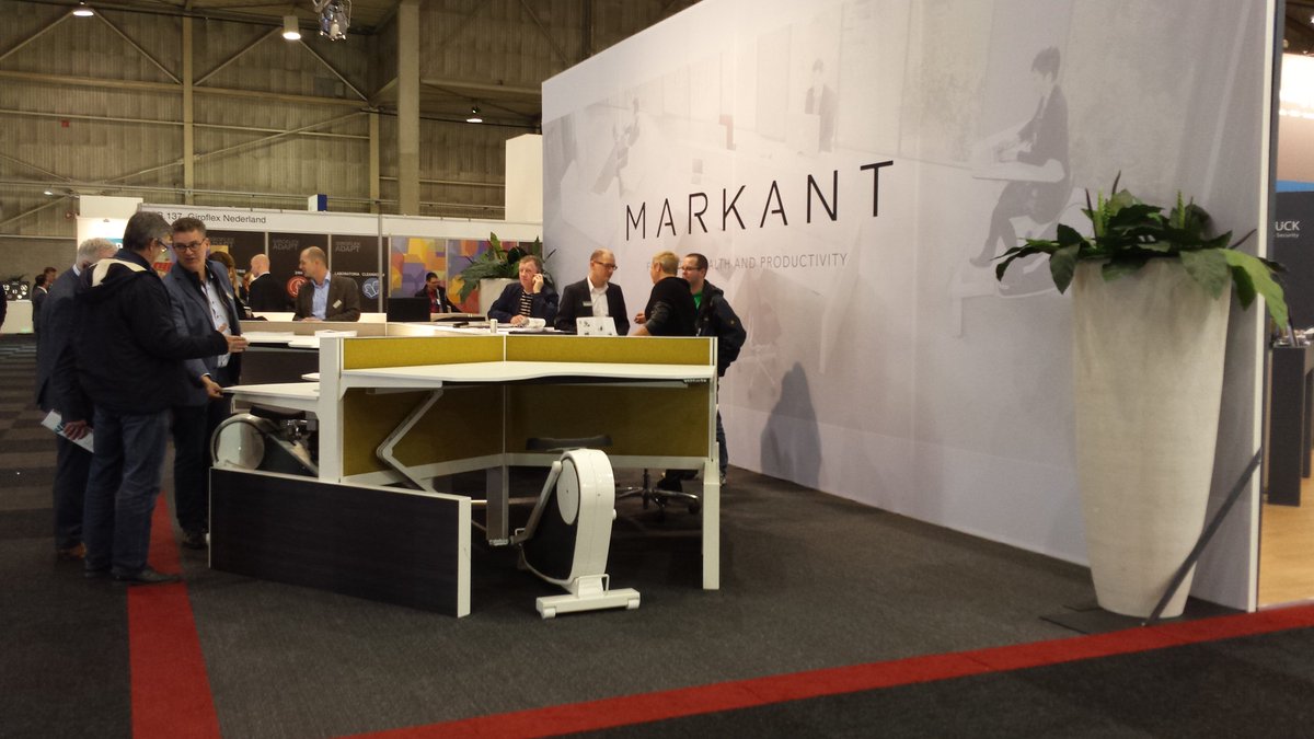 MarkantOffice's tweet image. Vandaag is #beursfacilitair van start gegaan! Bezoek ons op standnummer 1B.116 en beleef het #DynamischWerken