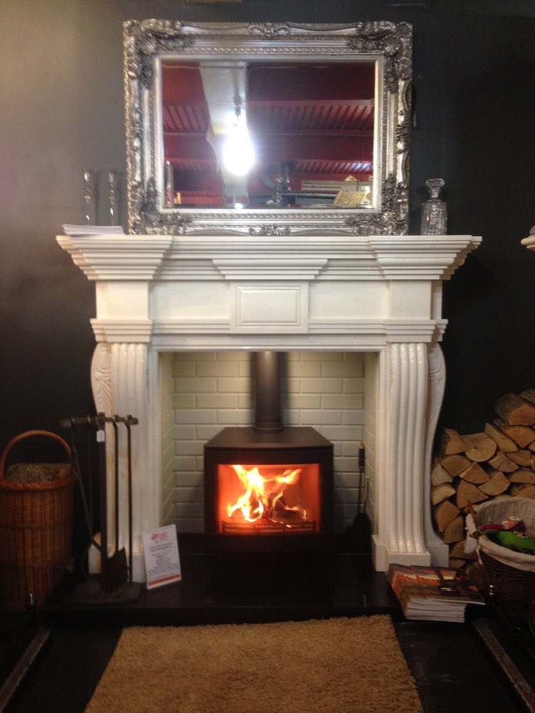 Flame Fireplaces On Twitter The Contura I5 Panoramic Door