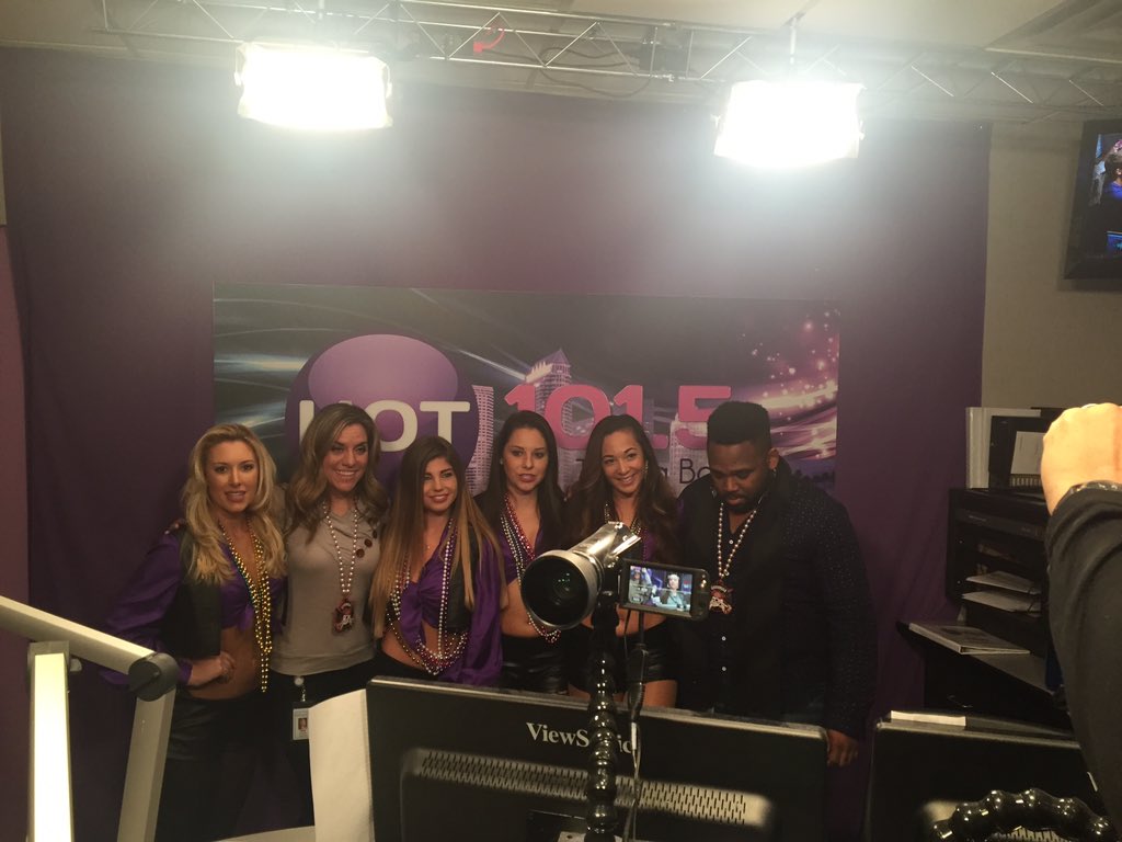 HardRockAle's tweet photo. Hot 101.5 just got that much hotter! @Hot1015 #hardrockgirls #thisishardrock https://t.co/3oB53WIN9Z