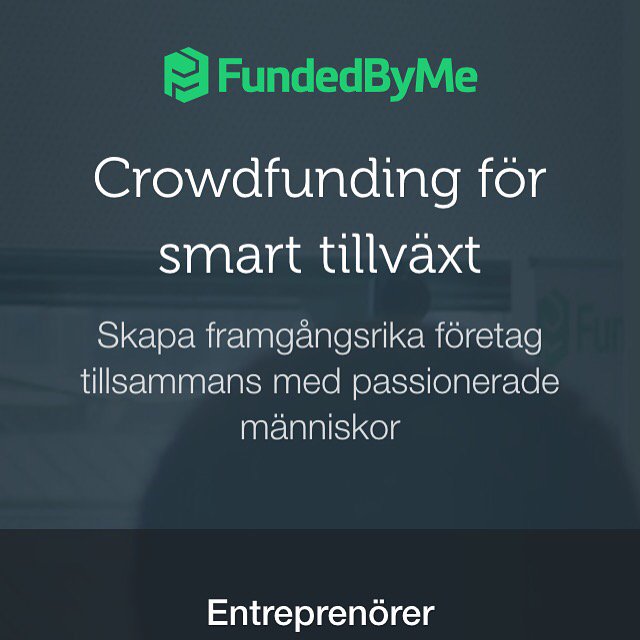 Idag har vi varit på vårt första möte på fundedbyme inför den stundade crowdfundingen.