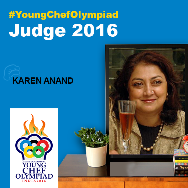 IIHMHOTELSCHOOL's tweet photo. Celebrity @KarenAnand will be judging the #YoungChefOlympiad 2016. Read about her here: https://t.co/L2zby69Knc https://t.co/OyKLCcHW6V