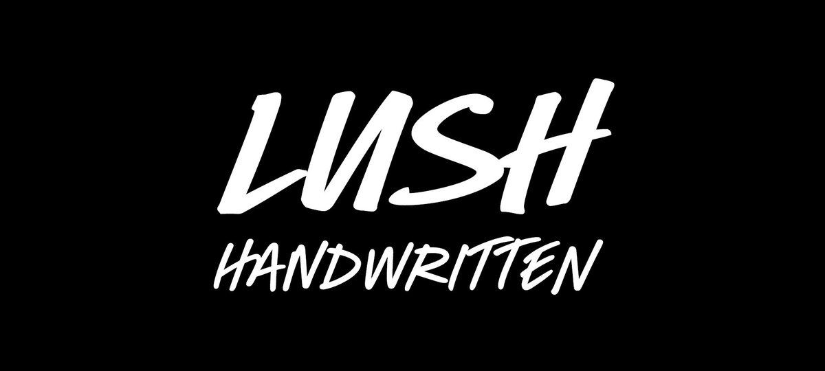 DaltonMaag's tweet photo. A dynamic and vibrant font designed for an extraordinary brand @LushLtd https://t.co/hCoB0z40nE https://t.co/eZbsA1XxII
