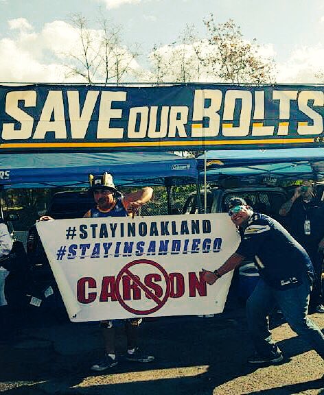 JonE_Boltpride's tweet photo. #No2Carson step #1 now let's get a Fair deal in #SD &amp; have @RAIDERS #StayInOakland we are #TrueCalifornia @NFL https://t.co/6JpVDaOAj6