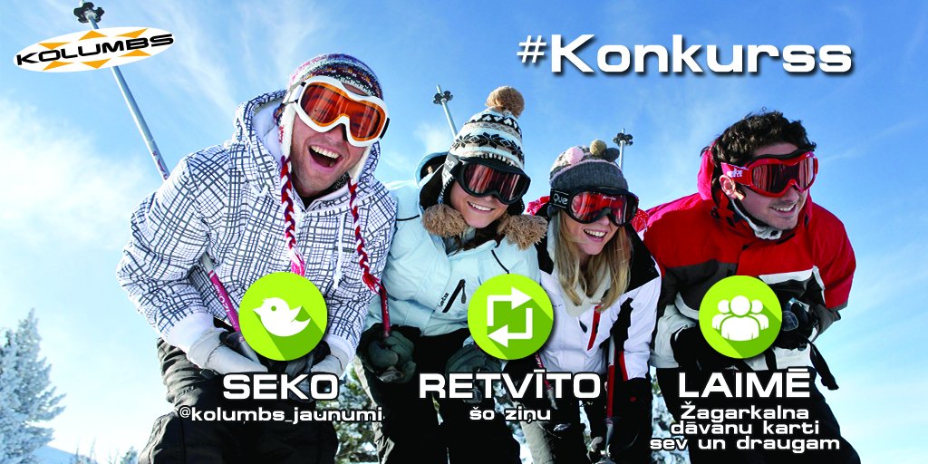 kolumbs_jaunumi's tweet photo. #Konkurss
Seko @kolumbs_jaunumi, retvīto šo ziņu līdz 20.01. un laimē Žagarkalna dāvanu kartes sev un draugam! https://t.co/kso8MzaJpR