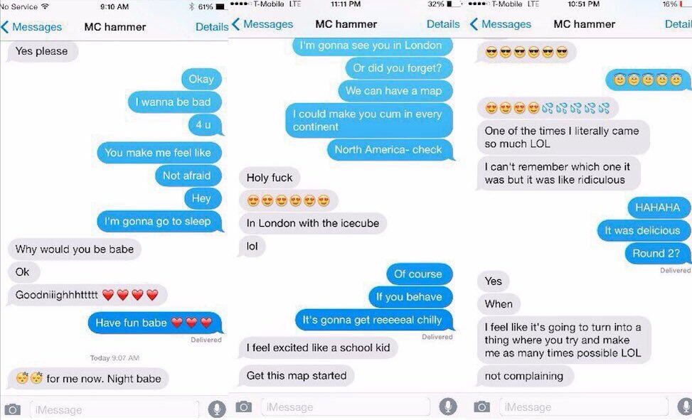 Why You Texting Me Michael IKWYDLS on Twitter: "These leaked text messages between Camila and