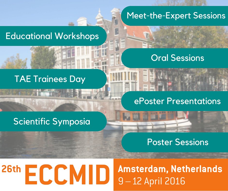Wondering what we've planned so far for #ECCMID2016? bit.ly/ECCMID15Prog