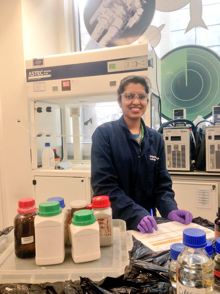 icoutreach's tweet image. Chemical Inventory Day at the #icoutreach #ReachOutLab with our lab technician Shreya Konnur! #WomenInScience #STEM