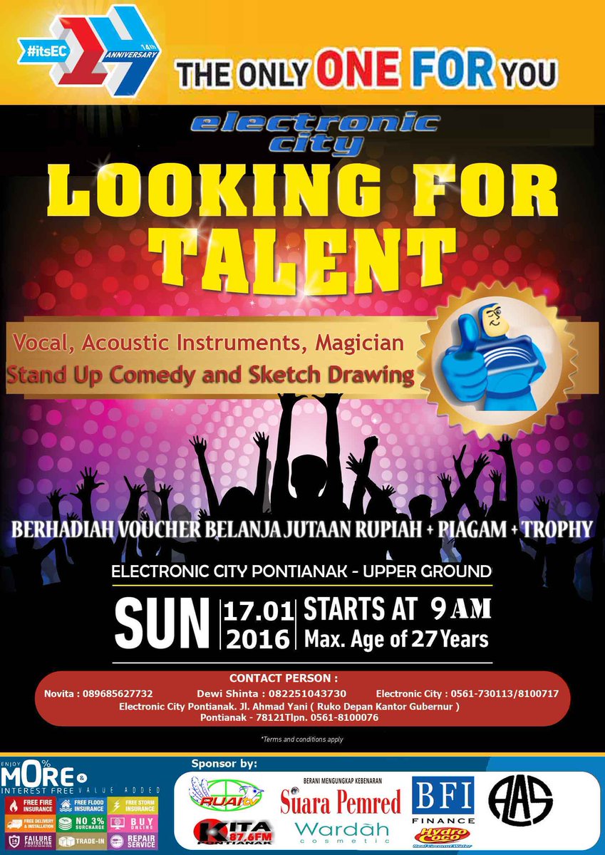 Ngerasa Punya Bakat?? buruan daftar!!!