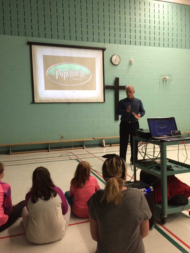 MrCullsclass's tweet photo. Great presentation by the author of the Popchuck Chronicles. https://t.co/unejeKap2s