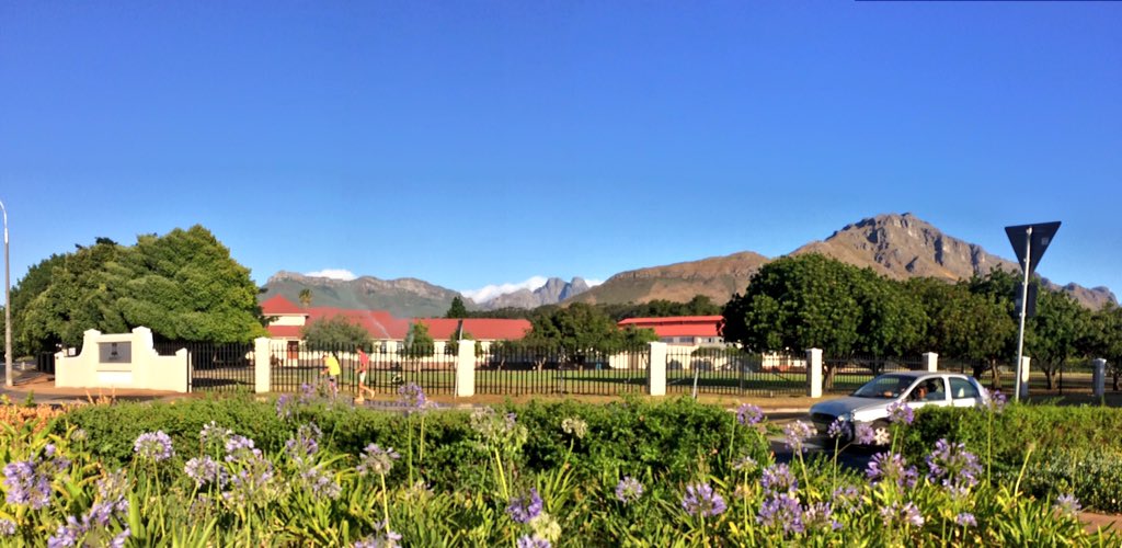 Eerste halve week zit erop. Absoluut geen straf om hard te moeten werken in dit prachtige land!🇿🇦💪🏼☀️