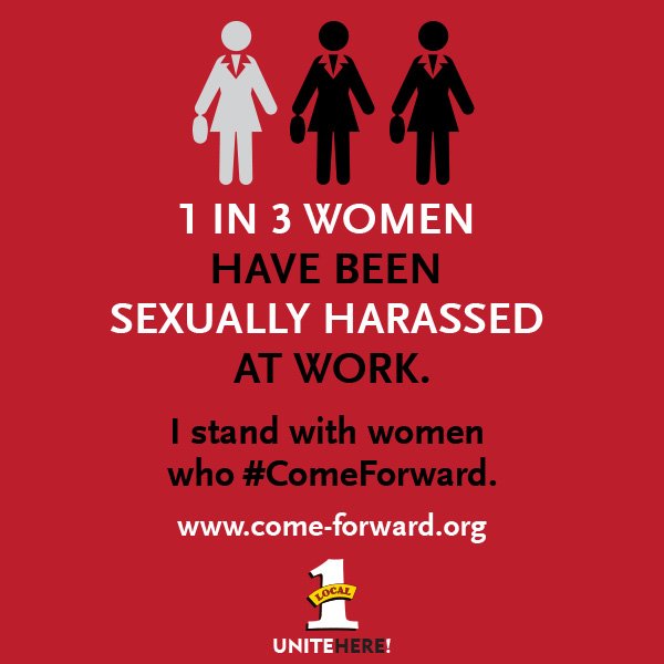YMW01's tweet photo. I stand w/ women brave enough to call out sexual harassment. Do you? #1u #fem2 #ComeForward https://t.co/ZMknu7GJa3 https://t.co/FHLoq69XSs
