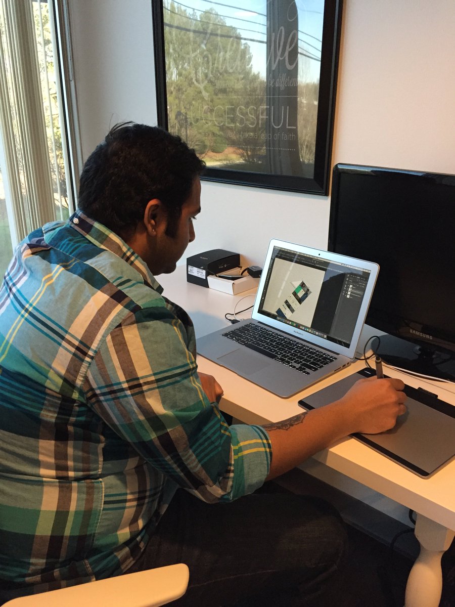 binary_ventures's tweet image. Meet Yash, our new #designer, motorcycle enthusiast, #polyglot and #artist! #CreateLaunchGrow #photoshop #maclover