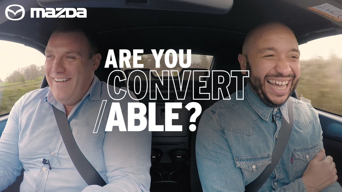 Were our drivers convert/able? Watch the full video over on our YouTube channel #MX5 youtu.be/glgtqLMe1_o