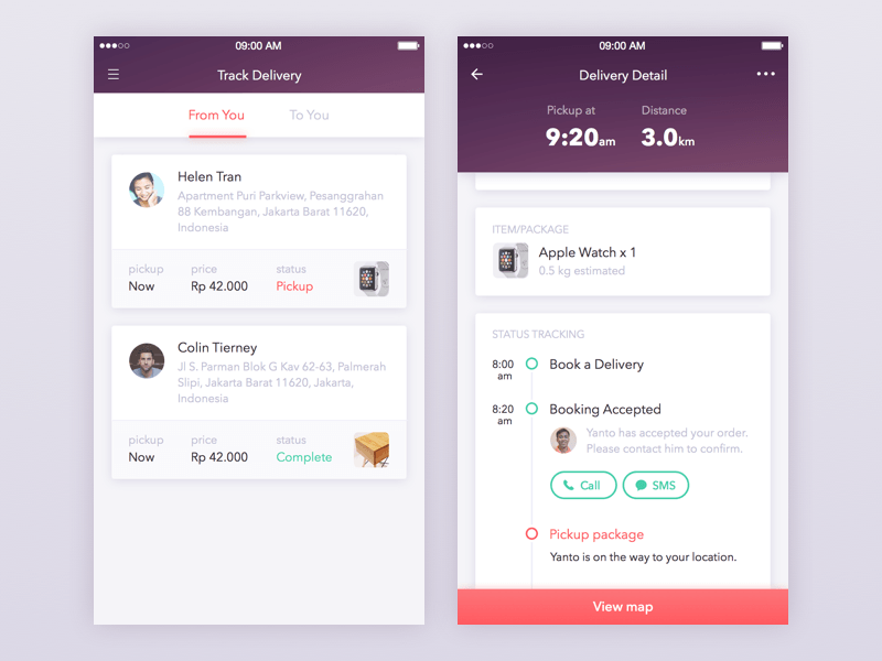 adam_evs's tweet photo. Very cool delivery app by @the_buddyman https://t.co/Ixhb2GxDpL https://t.co/BguCPFCzuh