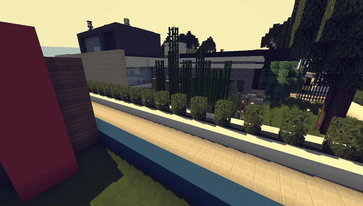 MG_Minecraft's tweet photo. Little moderne house on @Flac_Public https://t.co/b136vNUmV2