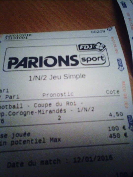 Fixed_Community's tweet image. Coupe du roi + championship #BingoCorogne - mirandes [2] 4.50 ✔ Rotherham - Brighton [2-1] 12.00 ✔