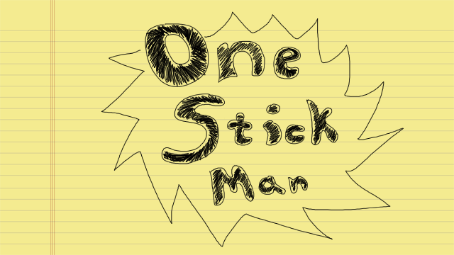 RandoMetric's tweet photo. Announcing the title of our new game ONE STICK MAN! #indiegames #indiedev #videogames #mobilegamer  #doodle https://t.co/qXYAKzGWka