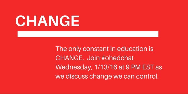 CCVroom's tweet photo. Big night with #ohedchat at 9PM EST as we talk CHANGE in education! Join on in and share your voice! #hcsdchat https://t.co/MvjOv2Cajz