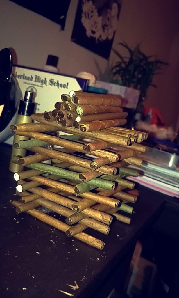 Marijuana420Bud's tweet photo. Linkin log blunt house? #fire https://t.co/V3TR0j1mUv