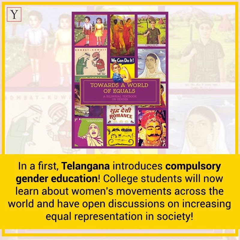 MardOfficial's tweet photo. That's the way forward Telangana ! Let's live it up to #GenderEquality...
Via @YouthKiAwaaz https://t.co/i5eT9gQ550