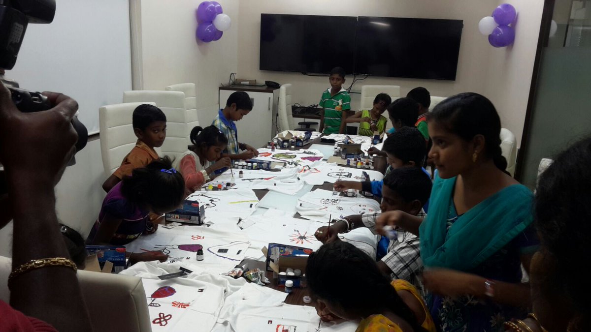 cis_events's tweet photo. The kids from New Hope New Life in Chennai, also a part of the #MindshareDay! 
#TeamMindshare @mindshare https://t.co/aMScFD4G8q