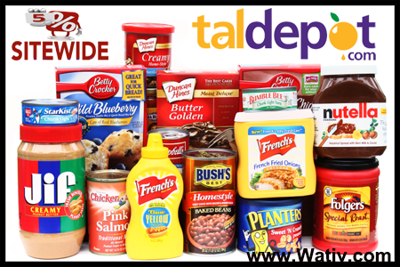 Wativdotcom's tweet photo. #TalDepot #CouponCodes 5% Off Sitewide https://t.co/ajibLESGL7 #Chips #Candy #Cookies #Dips #GlutenFree https://t.co/h1sprap4GX