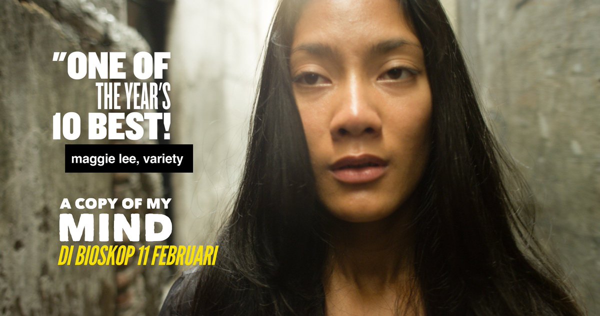 jokoanwar's tweet photo. Jangan lupa nonton film A Copy of My Mind di bioskop tanggal 11 Februari yaaa.. https://t.co/7oWBGkRXd9